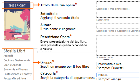 inserimento opera